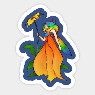 Garden Fairy Sticker